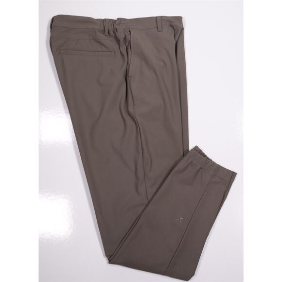 Cuts Clothing Mens AO Joggers Light Olive Tan Flat Front Pants Large - Picture 1 of 7